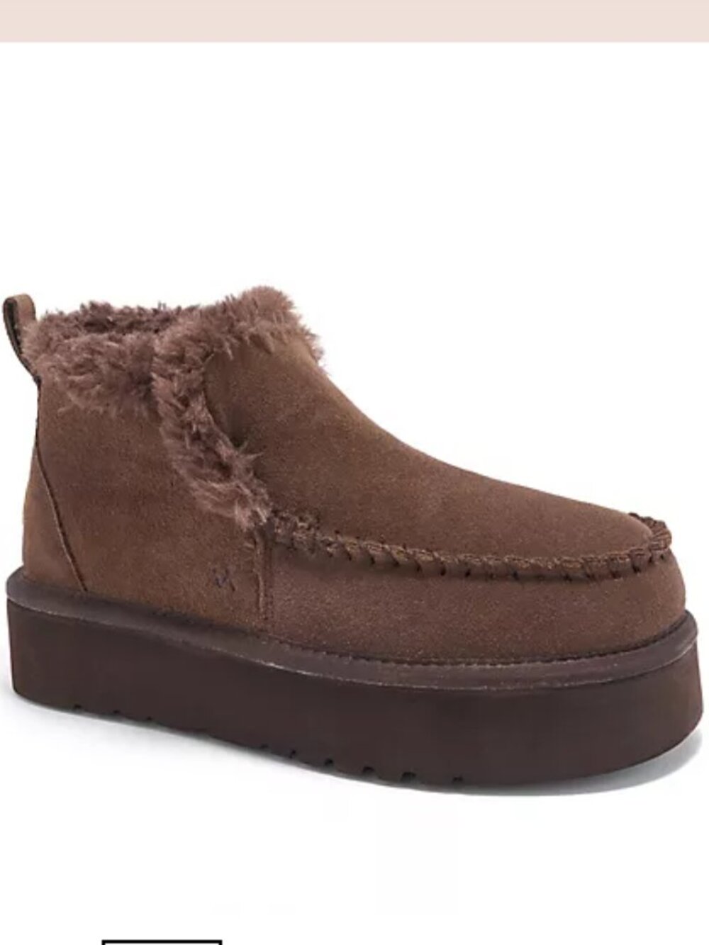 Mykos "Britt" Suede Platform Winter Boots - Size: 8 - NIB